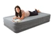 Надувная односпальная кровать Intex Prime Comfort Elevated с наматрасником подушками и насосом ПВХ Серая 99х191х33 см (IP-173436) - изображение 1