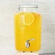 Лимонадница стеклянная Cold Drink 7.6л с краном из нержавейки - изображение 2