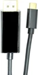 Кабель PowerPlant USB Type-C 3.1 Thunderbolt 3 (M) - DisplayPort (M) 4K 1.8 м Черный (CA911844) - изображение 2