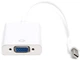 Переходник PowerPlant mini DisplayPort (Thunderbolt) (M) - VGA (F) 0.15 м Белый (CA911899) - изображение 1
