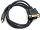 Видеокабель PowerPlant mini DisplayPort (M) - VGA (M) 1 м Черный (CA911998) - изображение 1