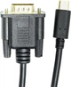 Кабель PowerPlant USB Type-C 3.1 (M) - VGA (M) 1 м Чорний (CA912117) - зображення 2