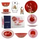Столовий сервіз Luminarc Red Orchis 46 предметів N4828 - зображення 1