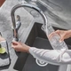 Смеситель-кран кухонный с подключением к фильтру GROHE Blue Pure Eurosmart 31722000 - изображение 2
