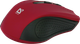 Мышь Defender Accura MM-935 Wireless Red-Black (52937) - изображение 3