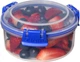 Ємність для зберігання сипких продуктів Sistema Klip It Blue 300 мл (1303) - зображення 4