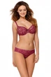 Semi-paddeb bra (напівм'яка) Kinga Bc 547/1 100 E burgund - изображение 1