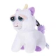 Интерактивная игрушка Feisty Pets Mini Добрые Злые зверюшки Плюшевый единорог Mini 12 см Белый (0256) - изображение 1