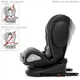 Автокресло ISOFIX ME 1045 EVOLUTION 360° (0-36 кг) Черно-серое - изображение 5