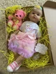 Силіконова Колекційна Лялька Реборн Reborn Дівчинка ( Вінілова Лялька Lisa Doll2) NPK Висота 60 см - изображение 7
