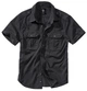 Рубашка винтажная Brandit Short Sleeve L Черная (4024.2.L) - изображение 1