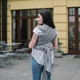 Слинг-шарф Love & Carry Темно-серый (LC420) - изображение 4