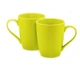 Набор 2 керамических кружек Fissman Lime Green 18х8х10см/0.3л Зеленый (SC-9321.300) - изображение 1
