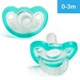 Пустушка силіконова RazBaby JollyPop Teal 0-3M 2шт - зображення 1