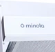 Вытяжка MINOLA HTL 6734 WH 1100 LED GLASS - изображение 8