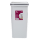 Ведро для мусора 15 л с крышкой пластиковое MVM BIN-04 15L GRAY - изображение 5