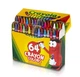 Кольорові воскові олівці Crayola 64 шт - зображення 1
