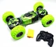 Машинка перевертыш вездеход на радиоуправлении Climber Ultra Original 40см. 4WD с пультом Трансформер Hyper Зеленая - изображение 1