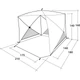 Намет пляжний Outwell Beach Shelter Compton Blue (111230) - изображение 6