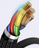 Кабель Baseus Cafule 3A PD 2.0 60W, Quick Charge 2.0, USB Type-C на USB Type-C, 0,5м, Черно-Красный (1908214202) - изображение 6