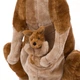 Плюшеві мама та дитинча кенгуру Kangaroo and Joey Lifelike Stuffed Animal Melissa & Doug MD8834 - зображення 5