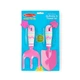 Металевий набір лопатка і граблі Pretty Petals Cultivator & Trowel Set Квіточки Melіssa & Doug MD6282 - зображення 1