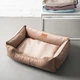 Лежак для собак Harley and Cho Dreamer S 60х45 см Velur Beige (3102750) - изображение 3