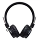Бездротові блютуз навушники з MP3 плеєром NIA-X1 Bluetooth Радіо Чорні - зображення 2