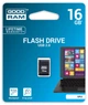 Флеш-накопичувач USB 16GB GOODRAM UPI2 (Piccolo) Black (UPI2-0160K0R11) - изображение 2