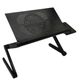 Столик трансформер для ноутбука Laptop Table T9 подставка портативная с вентилятором - изображение 2