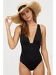 Купальник H&M 1127 3XL чорний - зображення 4