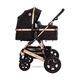 Детская коляска-трансформер 2в1 Lorelli Lora Luxe Black - изображение 2