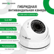 Купольная варифокальная камера GreenVision GV-098-GHD-H-DOF50V-30, 5Мп (10406) - изображение 2