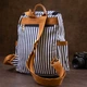 Рюкзак женский Vintage leather-20668 Белый - изображение 9