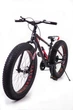 Фэт Байк-Горный велосипед S800 HAMMER EXTRIME МАХ Колёса 26’’х4,0. Алюминиевая рама 19 Япония Shimano Красный - изображение 2