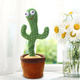 Танцующий плюшевый кактус в горшке поющий 120 песен с подсветкой Dancing Cactus - изображение 4