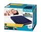 Матрац надувний полуторний для дому Intex Classic з наматрацом-чохлом двома подушками та ручним насосом Синій (IP-172880) - зображення 6