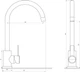 Смеситель для кухни Globus Lux WIEN SUS2-203S - изображение 4