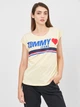 Футболка хлопковая длинная женская Tommy Hilfiger 9742.31 M (44) Желтая - изображение 1