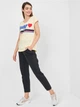 Футболка хлопковая длинная женская Tommy Hilfiger 9742.31 M (44) Желтая - изображение 3