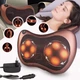 Массажная Подушка Massage pillow Original Инфракрасный роликовий массажер для шеи и спины - изображение 2