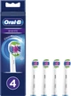Насадки для електричної зубної щітки Oral-B 3D White, 4 шт (4210201358725) - зображення 1