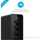 Сетевое зарядное устройство Anker PowerPort 10 60W 10-port V3 Black - изображение 3