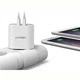 Мережевий зарядний пристрій Ugreen CD104 2xUSB 3.4A Charger (White) - зображення 2