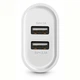 Мережевий зарядний пристрій Ugreen CD104 2xUSB 3.4A Charger (White) - зображення 4