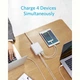 Мережевий зарядний пристрій Anker PowerPort Atom IV - 100W 2xPD & 2xPIQ White - зображення 3