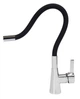 Кран на Кухню с Гибким Изливом Черный Fala Flexible (75705) - изображение 4