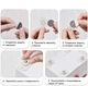 Ролики (колесики) для перемещения мебели Ball Transfer Unit (4шт, белые, 4,5х2,7 см) - изображение 8