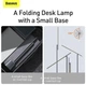 Настольная светодиодная led лампа BASEUS Smart Eye Series Rechargeable Folding Reading Desk Lamp (Smart Light) |3000-6000K| (DGZG-0G) - изображение 6