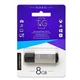 Флеш-накопичувач USB 8GB T&G 121 Vega Series Silver (TG121-8GBSL) - зображення 1